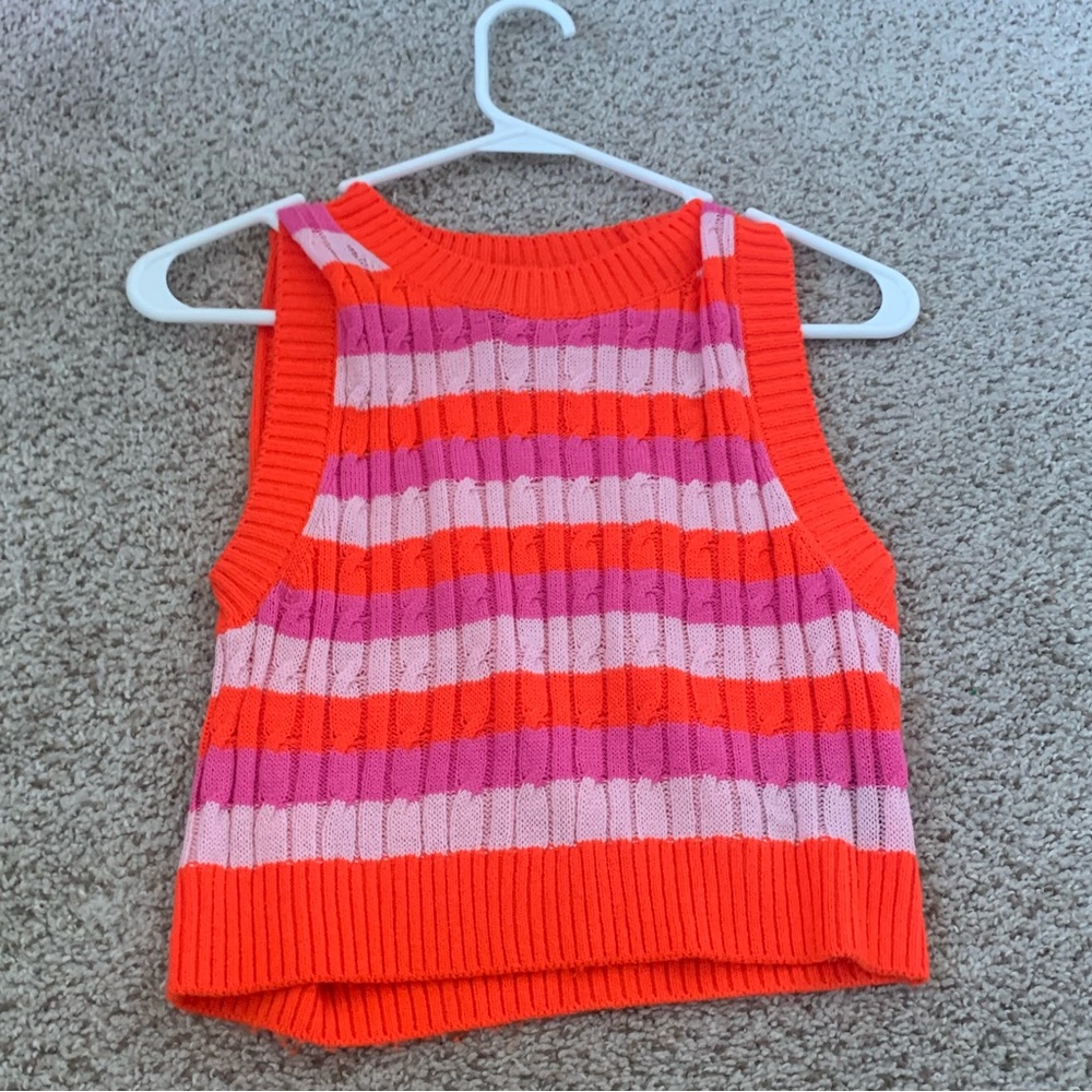 Colorful Sweater Top